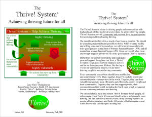 The Thrive! System book